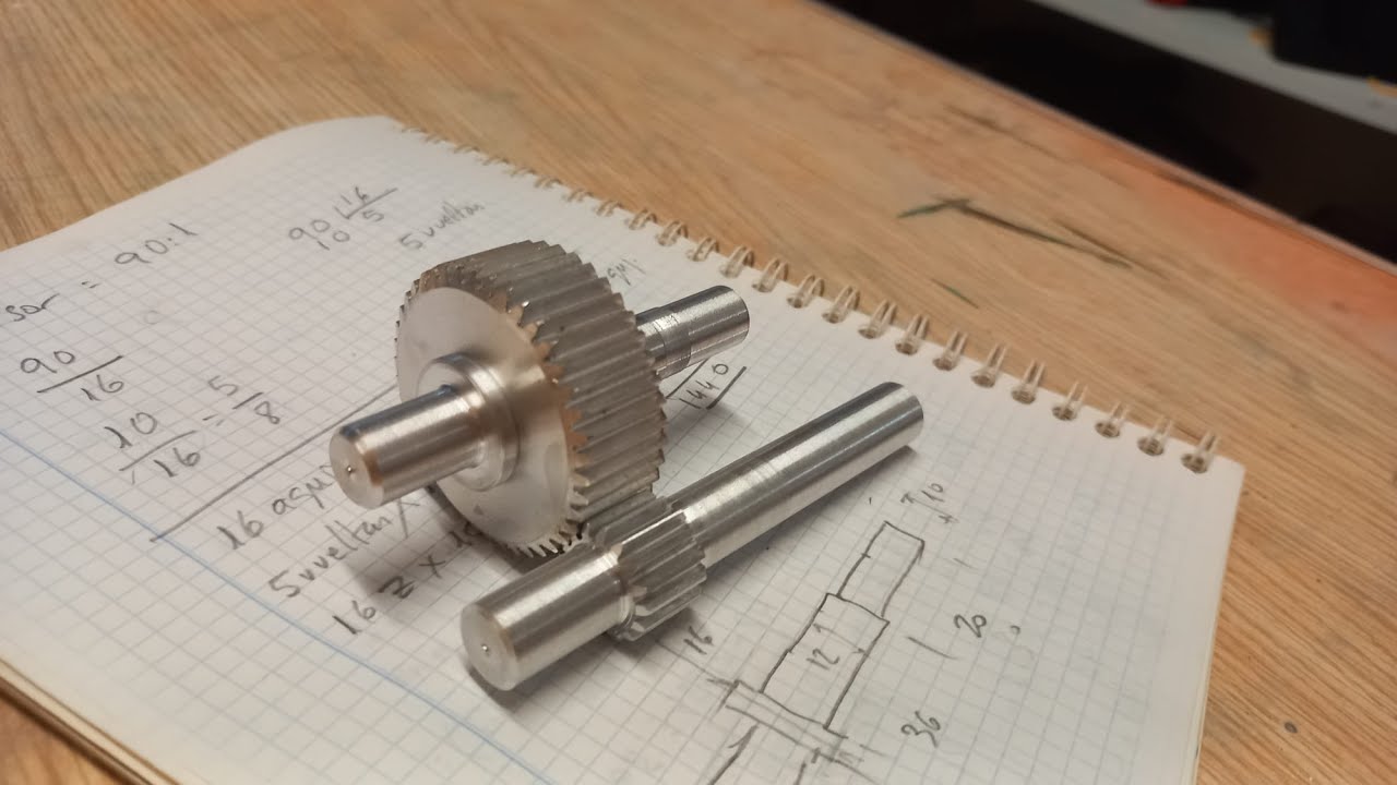 Como construir Reductor mecánico,parte 1 / How made Mechanical reducer 1
