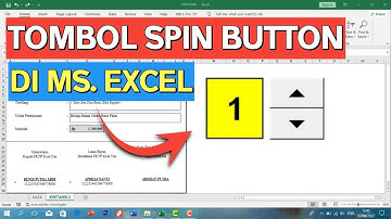 Cara Membuat Tombol Naik Turun di Excel