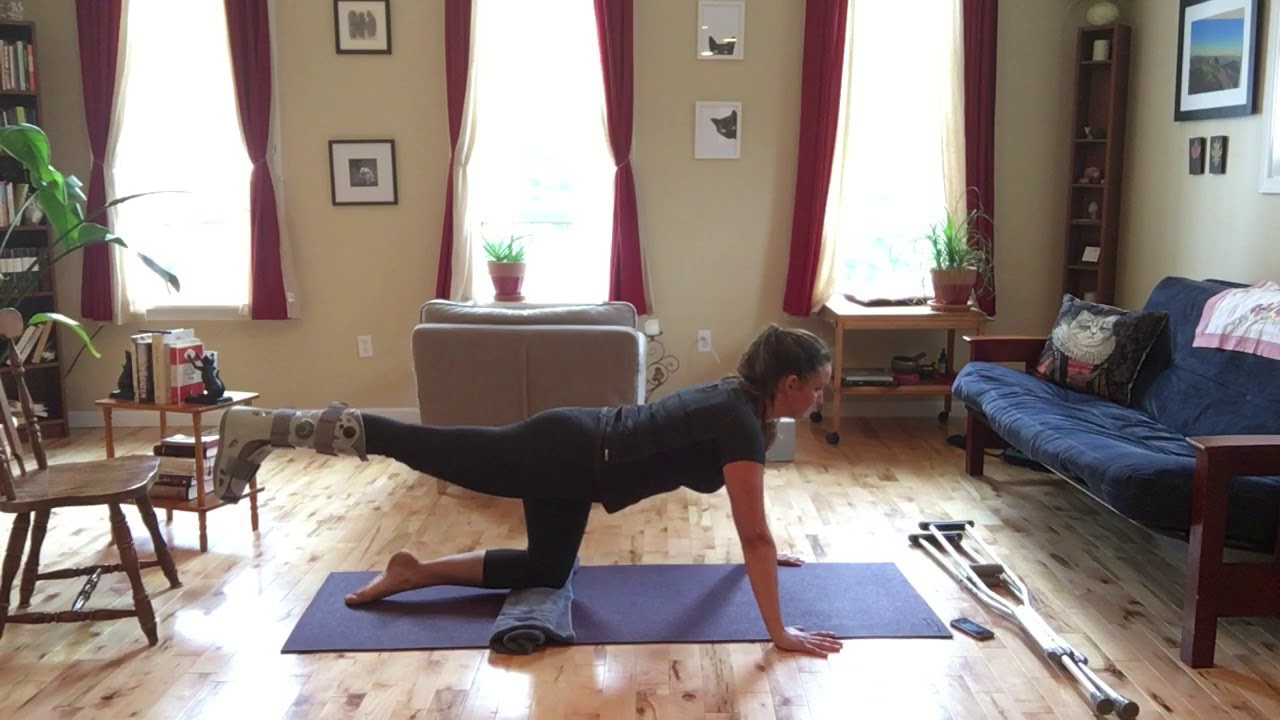 Yoga For A Broken Leg Ankle Foot 20 Minute Athletic Flow Broken Leg Teaching Yoga Keep Fit Yoga For A Broken Leg Ankle Foot 20 Minute Athletic Flow Broken Leg Teaching Yoga Keep Fit