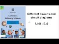 Cambridge science grade 6 | Unit: 5.4| workbook answers| Different circuits and circuit diagram