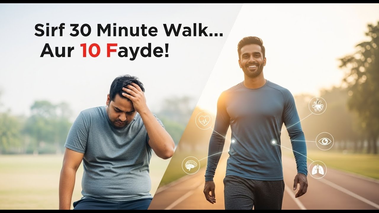 Daily Walking Benefits in Urdu | Roz Chalne Ke 10 Faide Jo Doctor Batate Nahi...