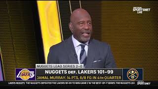 Lakers are DONE James Worthy DESTROY Lakers after 101 99 heartbreaking loss to Nuggets in Game 2