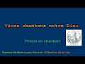 Venez Chantons Notre Dieu Venez Chantons Notre Dieu