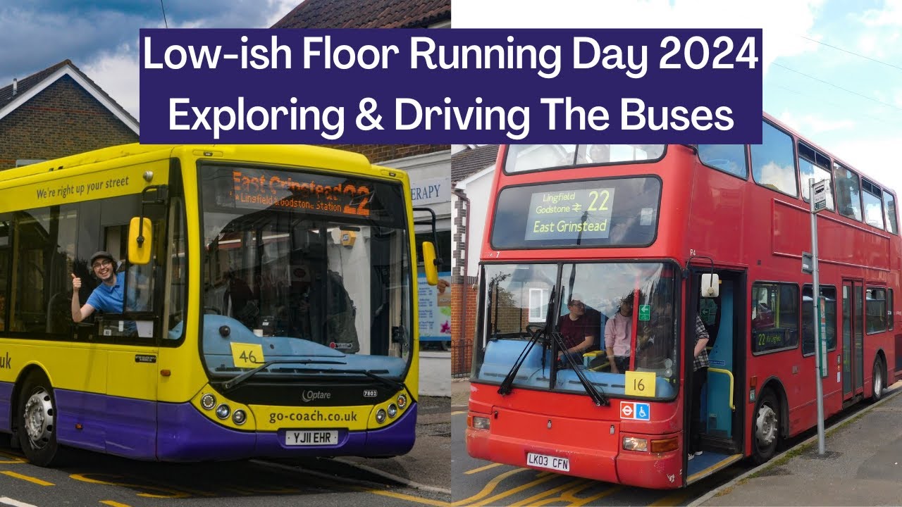 Low-ish Floor Bus Running Day 2024 | Full Event Experience & Bus Driving