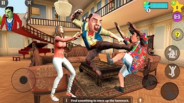 Scary Stranger 3D - New Update _Walkthrough Gameplay Part 8 New Prank Funny Game Android/IOS