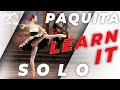 PAQUITA ballet solo - LEARN IT at home with Maria Khoreva