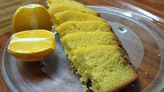 Orange sponge cake recipe|How to make orange cake without oven|soft Orange cake recipe| screenshot 5