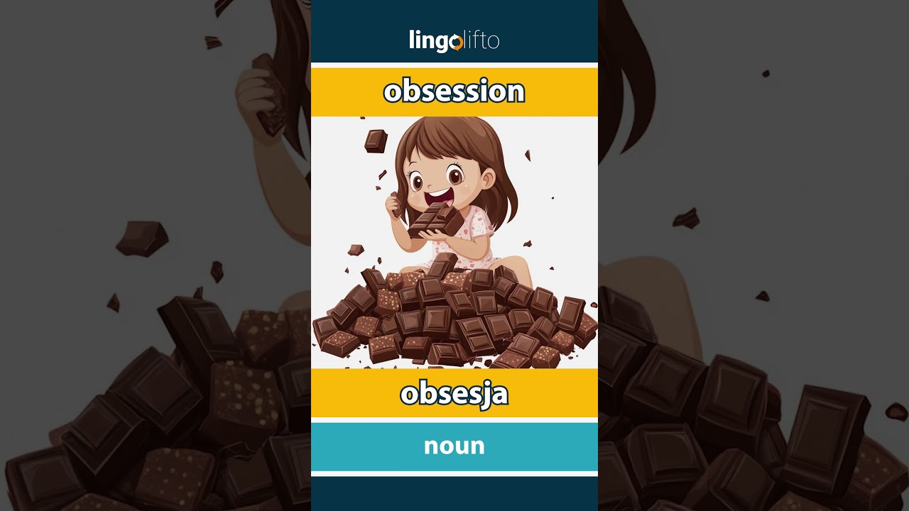 🇬🇧🇵🇱 obsession - obsesja : learn English : Uczmy się angielskiego : vocabulary builder