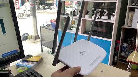 Bộ phát Wifi 4 râu cực mạnh TP-Link C50 nhanh gấp 3 lần giá 650K