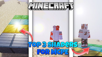 Best 🤯 shaders for ||MCPE 1.22+ || 