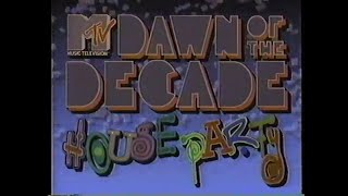 MTV Dawn Of The Decade House Party Promo (1989)