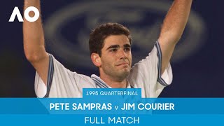 Pete Sampras v Jim Courier Full Match | Australian Open 1995 Quarterfinal