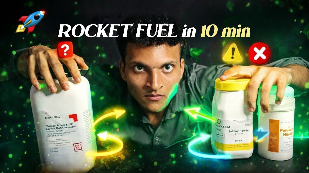 How Rocket Fuel Works: Science Behind Sulphur, Charcoal & Nitrates 🚀 # ...