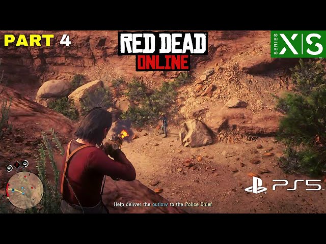 RED DEAD ONLINE Gameplay Part 1 (4K 60FPS) - PS5, PS4, Xbox, PC