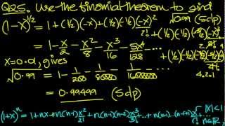 Extended Binomial Theorem Q25