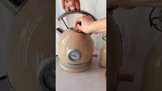 Cómo Hacer Té Chai Latte En El Hervidor De Agua Thermosense 420 Vintage Light Beige