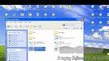 How to Create, Save, and Open a project in Visual Basic 2008