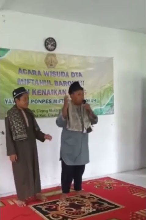 Ceramah Singkat Belajar jadi Ustadz Cilik