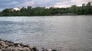 Sunset On The River