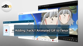 Adding .hack// Animated GIF's to Tenor