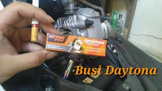 Trick Mengatasi Busi Motor Hitam dan Basah | busi cepat mati