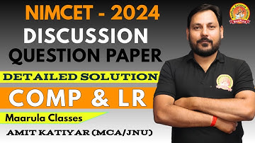 ANSWER KEY OF NIMCET-2024 🖥️COMPUTER AND REASONING ✨🔥EXACT DETIALED PAPER SOLUTION NIMCET-2024