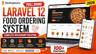 Full 🔥Laravel 12 Food Ordering System (Full Demo) | Restaurant POS & Online Ordering Project News