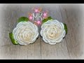 DIY.Rose.MK Маленькі резинки з атласної стрічки 2,5 см.