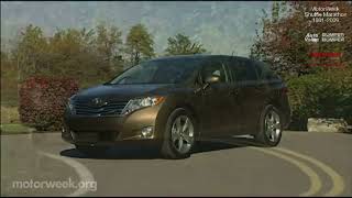 Motorweek 2009 Toyota Venza Road Test