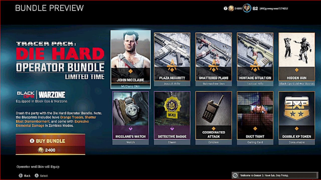 DIE HARD OPERATOR BUNDLE TRACER PACK! 💥