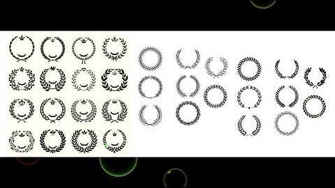Tải File Miễn Phí Quảng Cáo In Ấn - Khắc LaSer ( Mẫu Các Bông Lúa 🌾 ) lắp ghép, tô màu, khắc laser