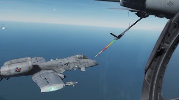 DCS A10C Funny Moment When Aerial Refueling