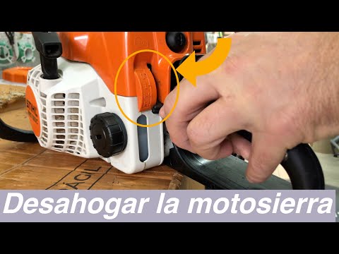 Video: ¿Cómo se quita una bujía de una motosierra?