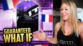 PACKED FRENCH WHAT IF PLAYER IN MY GUARANTEED PACK!! FIFA 21