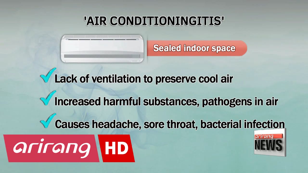 Experts caution against 'air conditioningitis' during summer YouTube