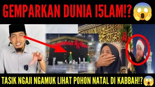 Download Lagu TASIK NGAJI KAGET LIHAT VIDIO POHON NATAL DI KABBAH!?😱😱😱 MP3