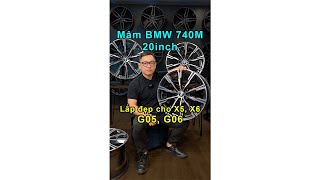 Mâm BMW 740M 20inch cho X5, X6 | Mamxedo.vn