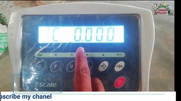 How to Calibration T-Scale | T-scale Setting