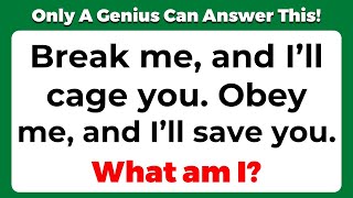 ONLY A GENIUS CAN ANSWER THESE 10 TRICKY RIDDLES | Riddles Quiz - Part 28