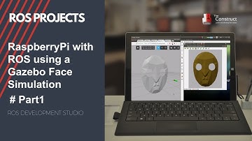 [ROS Projects] - ROS with Raspberry Pi 3 using Gazebo Face Simulation #Part1