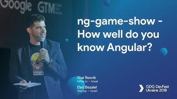 ng-game-show –  How well do you know Angular? – Shai Reznik & Elad Bezalel