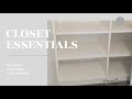 Closet essentials by closet factory