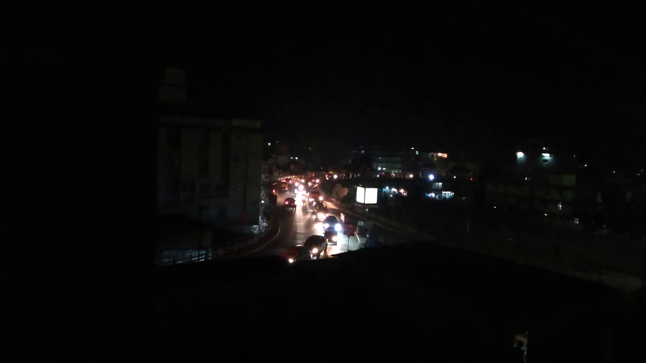 dimapur flyover after months of lockdown (time-lapse)