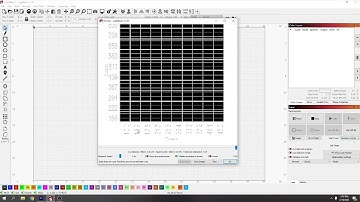Lightburn New laser Cut / Etch Material test, how to and some examples