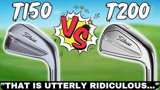 Titleist T150 vs T200 - Players Distance HEAVYWEIGHT Clash