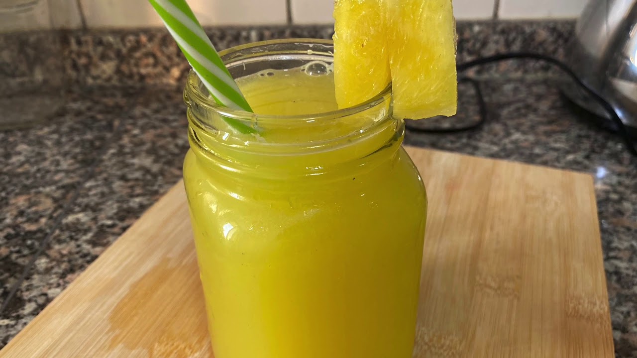 PINEAPPLE JUICE DETOX YouTube