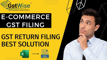 HOW TO GENERATE JSON FILE FOR E-COMMERCE GST COMPLIANCE | USING GSTWISE.IN