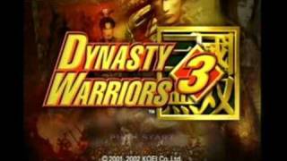 Dynasty Warriors 3 - KOEI - Intro and attract mode