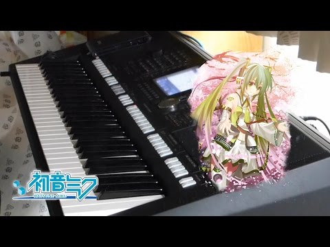 【初音ミク】桜ノ雨(Keyboard cover)