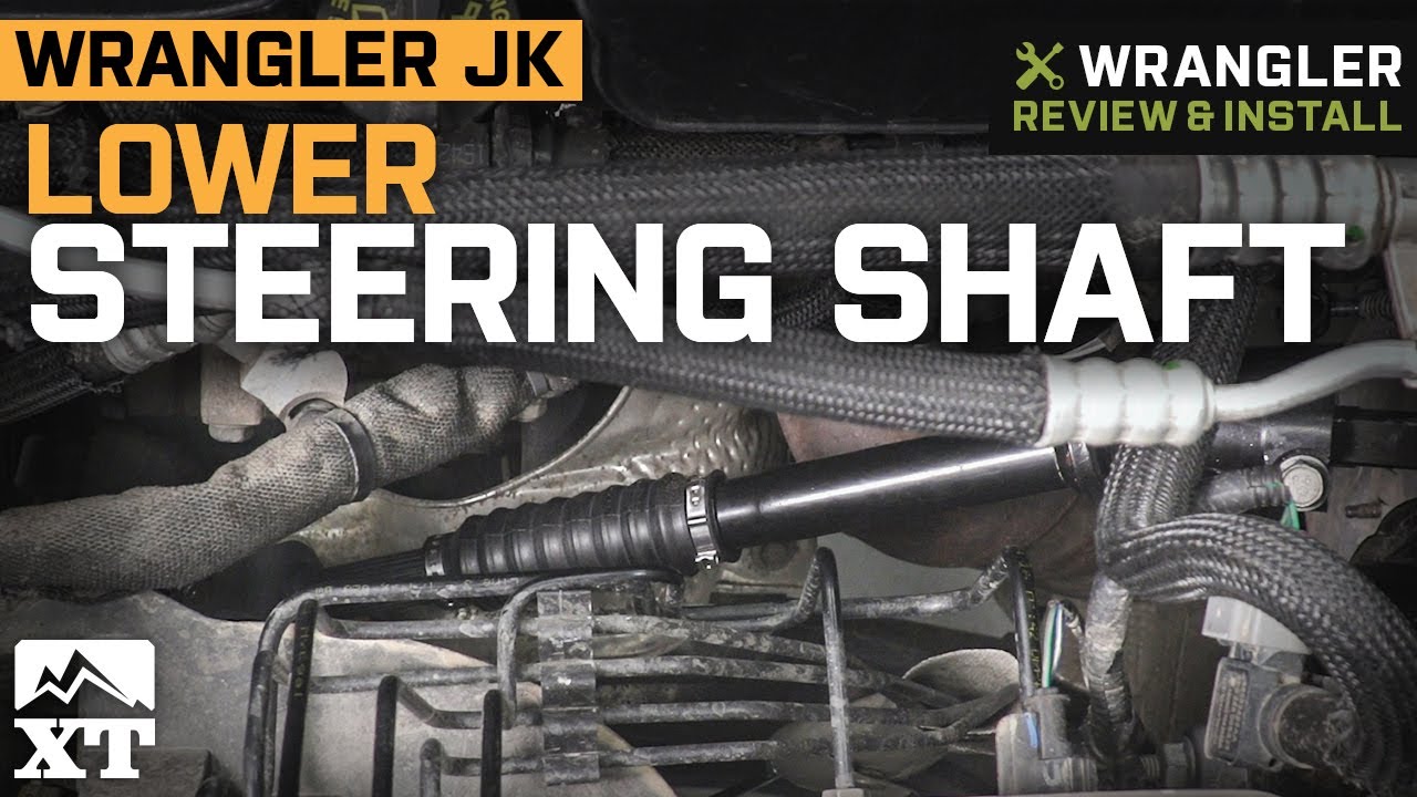 Jeep Wrangler Lower Steering Shaft (07-18 Jeep Wrangler JK)